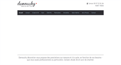 Desktop Screenshot of demouchy-decoration.com